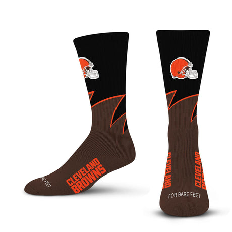 Browns 2025 Black Wave Sock