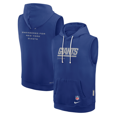 Giants 2026 Nike Men's Dri-Fit Sleeveless Fleece Hoodie