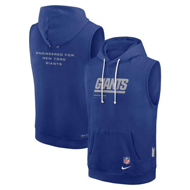 Giants 2026 Nike Men's Dri-Fit Sleeveless Fleece Hoodie