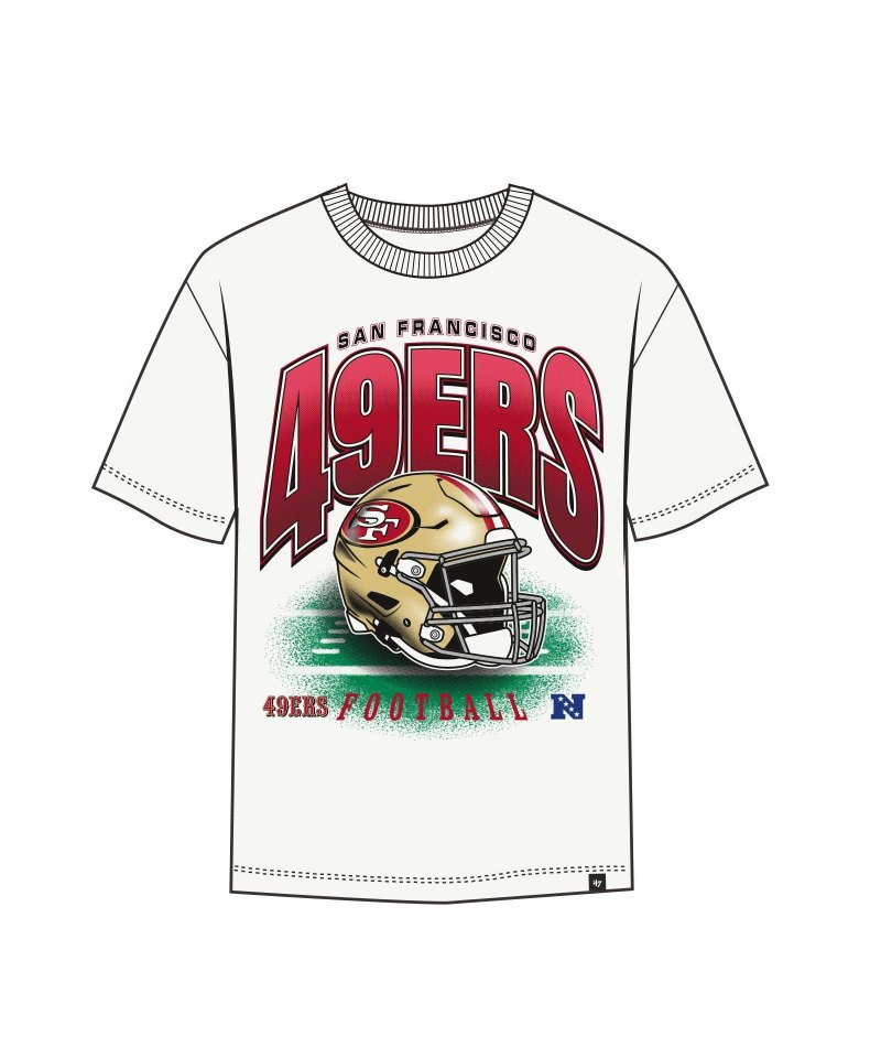 49ers 2026 '47 Brand Men's Team Flex Foundation T-Shirt