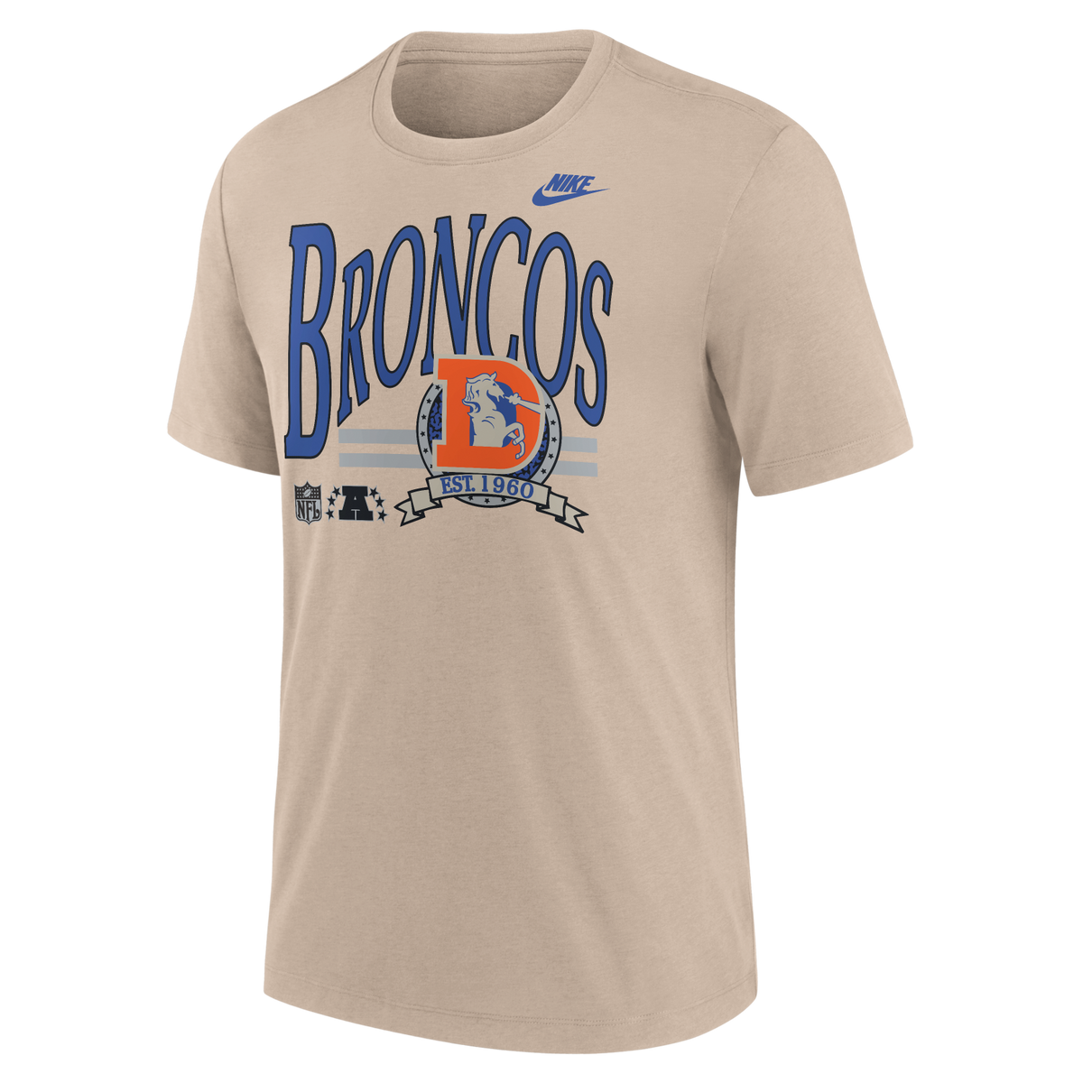 Broncos 2026 Nike Men's Tri-Blend T-Shirt Pro Football Hall of Fame