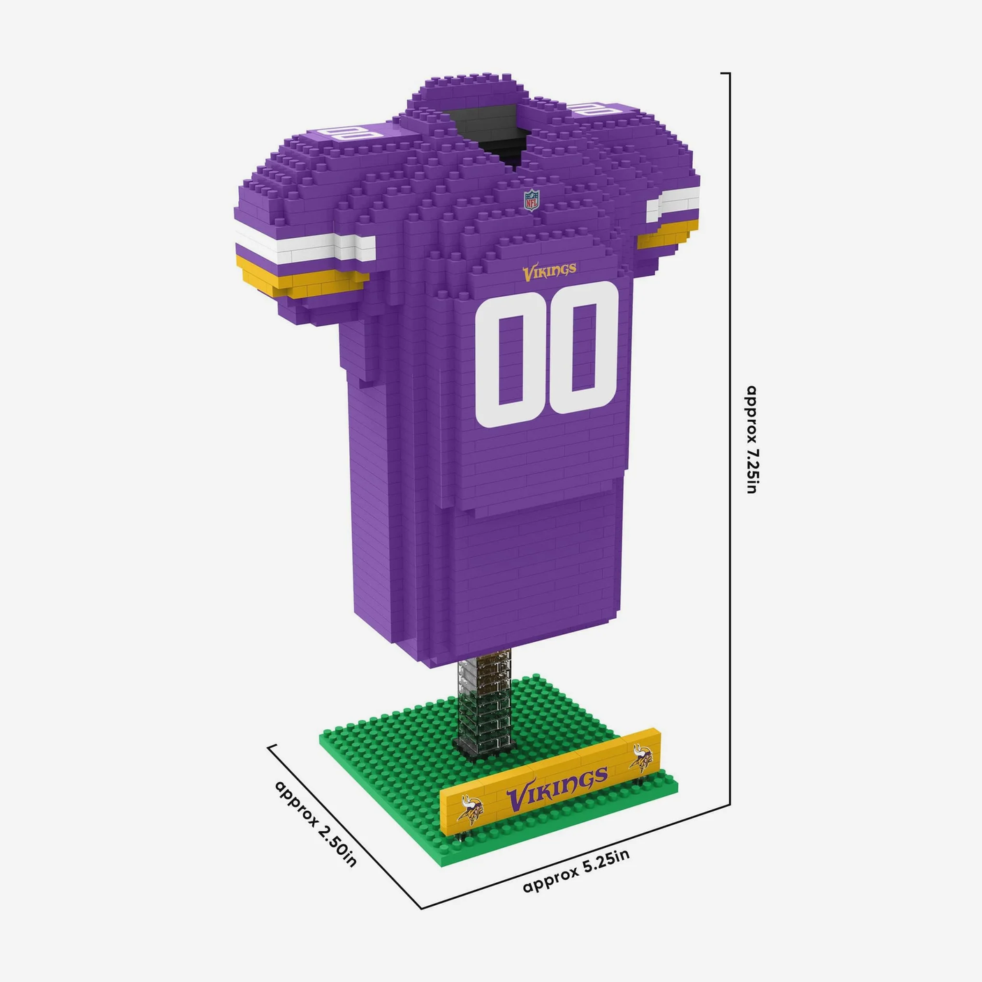 Vikings 3D Brxlz Jersey