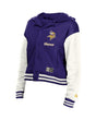 Vikings 2026 New Era Women's Snap Front Jacket Pro Football Hall of Fame
