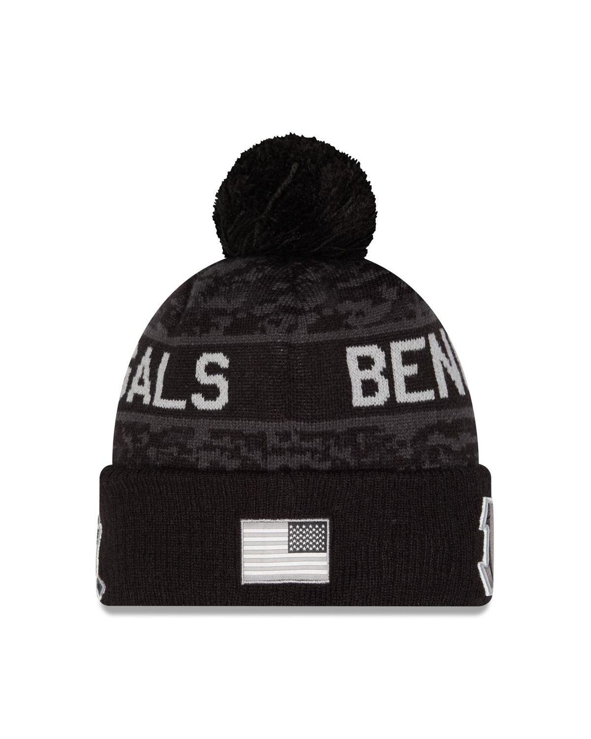 Bengals 2026 New Era Men's Salute to Service Knit Pro Football Hall of Fame