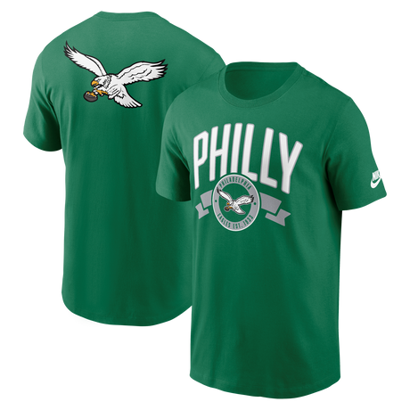 Eagles 2025 Nike Men's Rewind Front and Back Hit T-Shirt