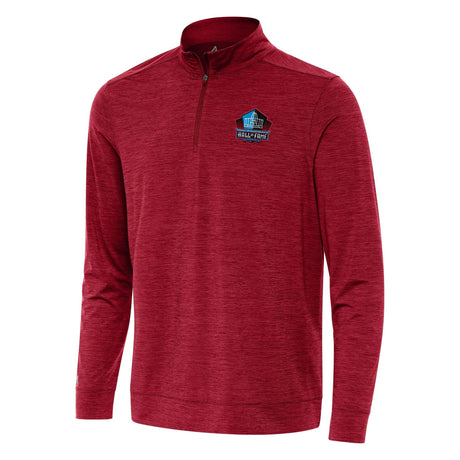 Hall of Fame Antigua Men's Cardinal Bright 1/4 Zip Pullover