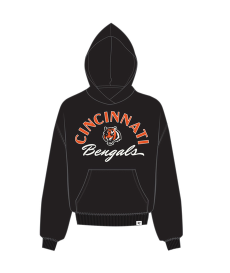 Bengals 2025 '47 Brand Women's Whirlwind Naomi Hoodie