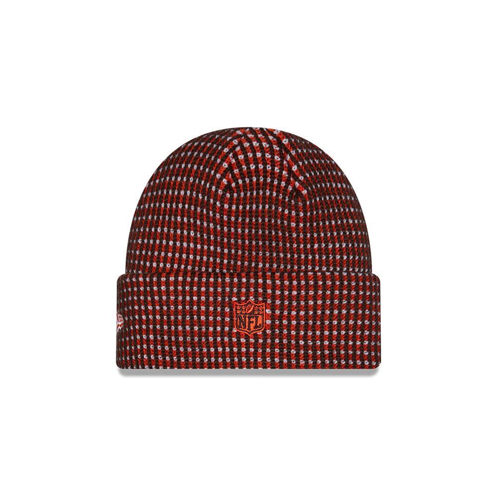 Browns 2026 New Era Men's Throwback Sideline Cold Weather Knit Pro Football Hall of Fame