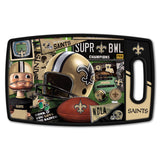 Saints Retro Cutting Board