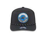 Panthers 2026 New Era Men's 9SEVENTY Stretch Snap Two-Tone Hat Pro Football Hall of Fame