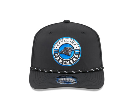 Panthers 2026 New Era Men's 9SEVENTY Stretch Snap Two-Tone Hat Pro Football Hall of Fame