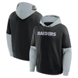 Raiders 2025 Men's Fanatics Helmet Fleece Sweatshirt