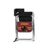 Commanders Black Sports Chair