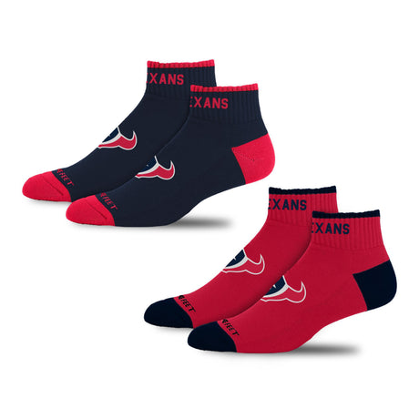 Texans 2025 2-Pack Front & Center Socks