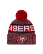 49ers 2026 New Era Men's Tri-Color Knit Pro Football Hall of Fame