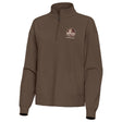 Hall of Fame Antigua Women's Coffee Echelon 1/2 Zip Pullover