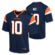 Broncos Bo Nix Alternate Youth Nike Game Jersey Pro Football Hall of Fame