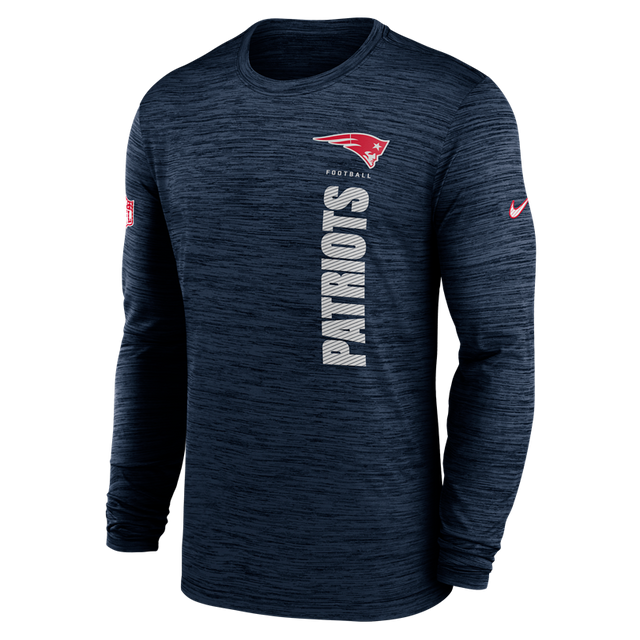 Patriots Men's Nike Velocity Long Sleeve T-Shirt