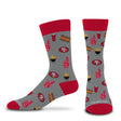 49ers Tailgate Dress Sock