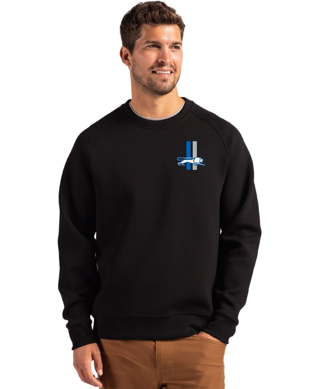 Lions Cutter & Buck Men's Roam Eco Crew Neck Pullover