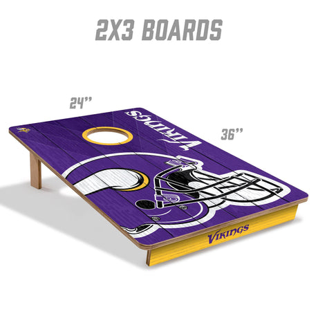 Vikings 2’ x 3’ Cornhole Game