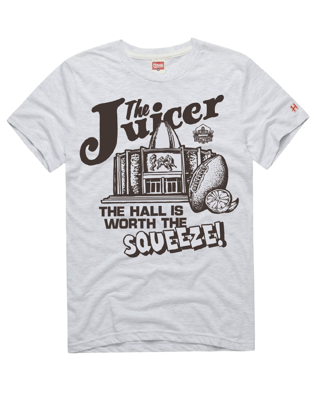 Hall of Fame Homage Rotunda Juicer T-Shirt