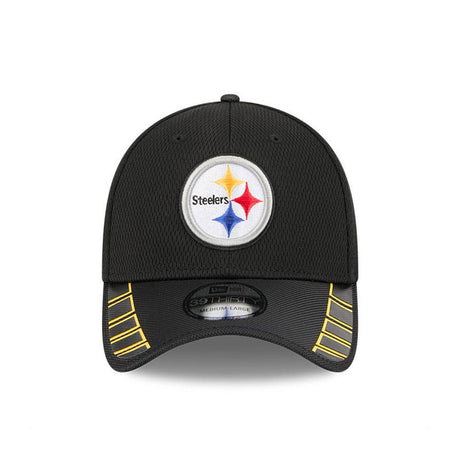 Steelers 2025 New Era Men's 39THIRTY Visor