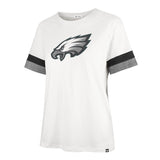 Eagles '47 Brand Women's Stripe T-Shirt