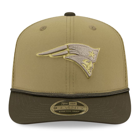 Patriots 2025 New Era Men's 9SEVENTY Salute to Service Hat
