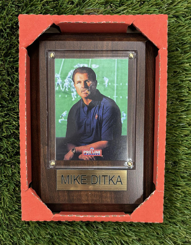Mike Ditka 4x6 Plaque