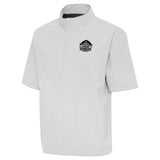 Hall of Fame Antigua Men's Brisk Short Sleeve 1/4 Zip Pullover