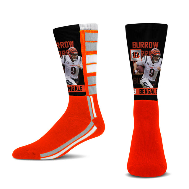 Bengals Joe Burrow Fini Refresh Player Socks