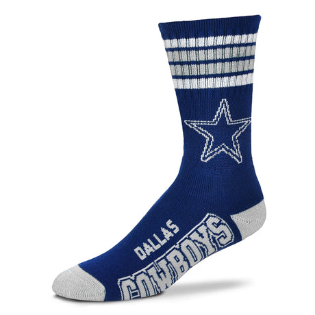 Cowboys 4 Stripe Deuce Sock