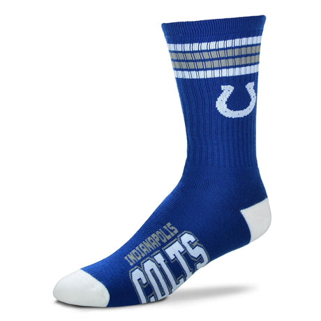 Colts 4 Stripe Deuce Sock