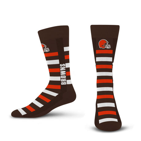 Browns Word Crosswalk Socks