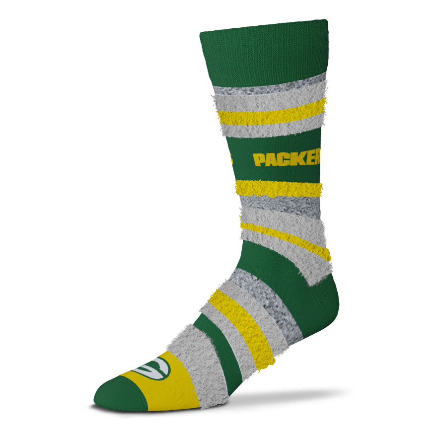 Packers Women's For Bare Feet Mountain Stripe Sock