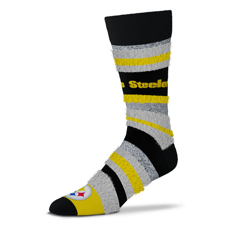 Steelers Women's For Bare Feet Mountain Stripe Sock