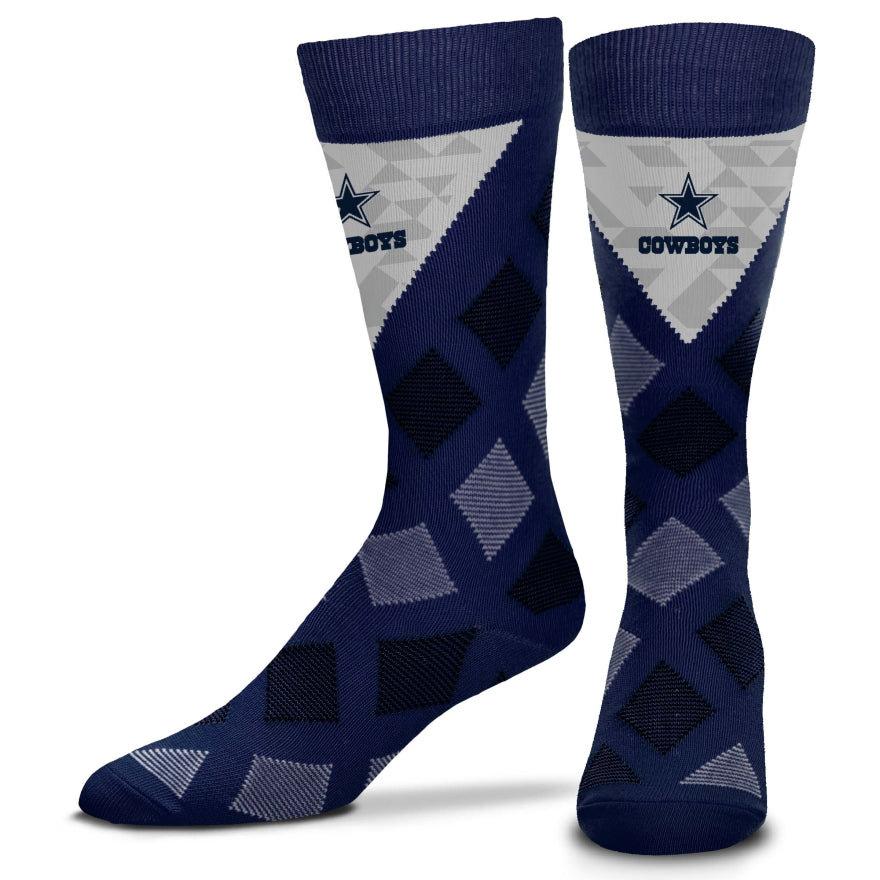 Cowboys Dashed Diamond Socks