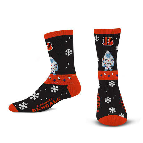 Bengals Sweater Yeti Socks