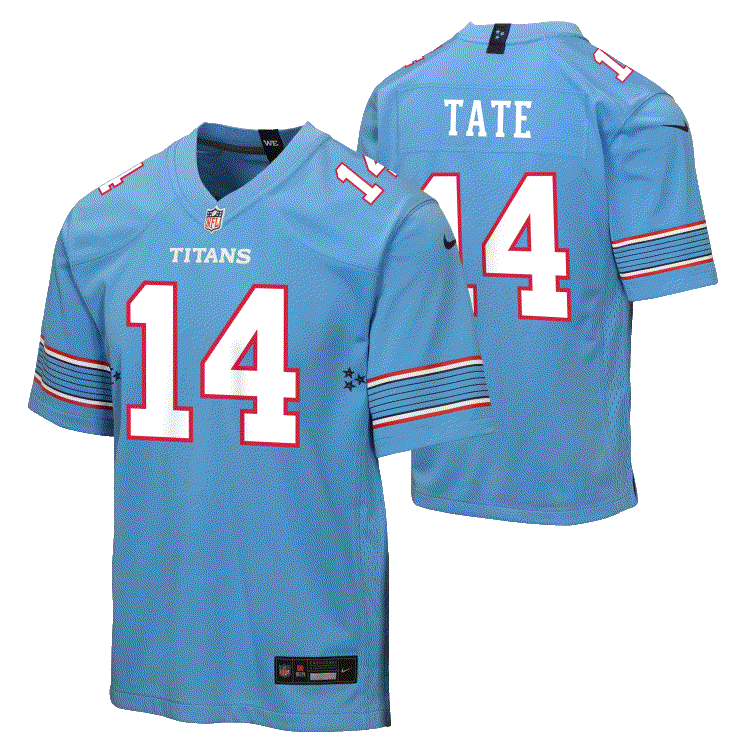 Titans Carnell Tate Youth Nike Game Jersey