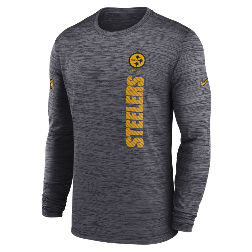 Steelers Men's Nike Velocity Long Sleeve T-Shirt