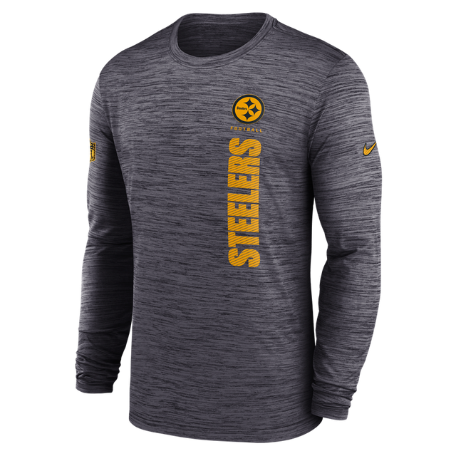 Steelers Men's Nike Velocity Long Sleeve T-Shirt