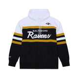 Ravens 2026 Mitchell & Ness Men's NFL Head Coach Hoodie (10301133979924)