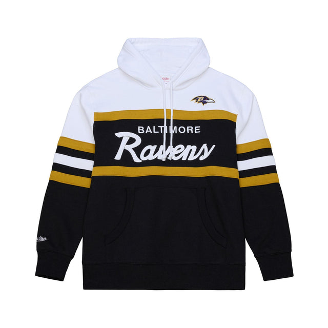 Ravens 2026 Mitchell & Ness Men's NFL Head Coach Hoodie (10301133979924)
