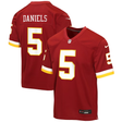 Commanders Jayden Daniels 2026 Youth Nike Game Jersey Pro Football Hall of Fame