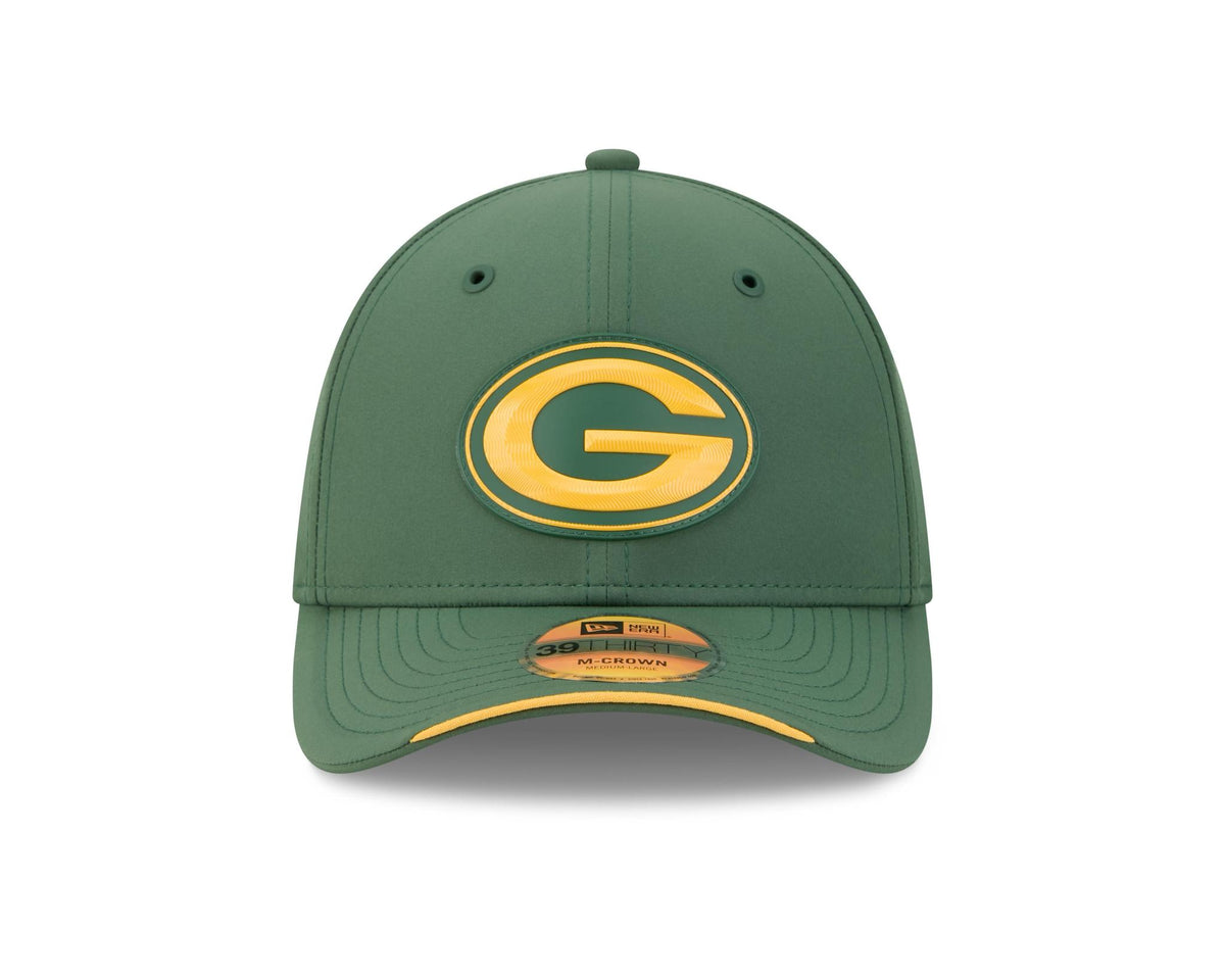 Packers 2026 New Era Men's 39THIRTY Sideline Hat Pro Football Hall of Fame