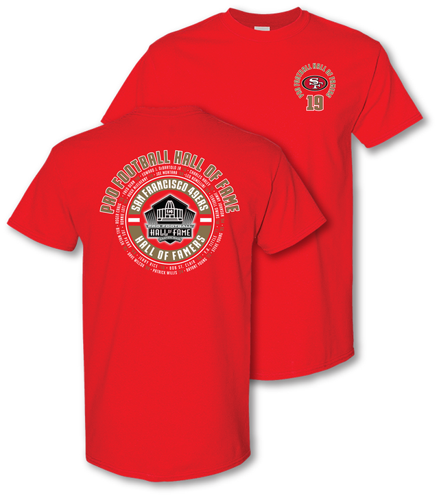 49ers Class of 2026 Hall of Famers T-Shirt