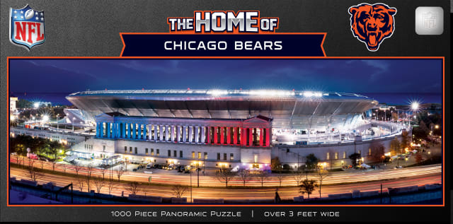 Bears 1000pc Panoramic Puzzle - Stadium View