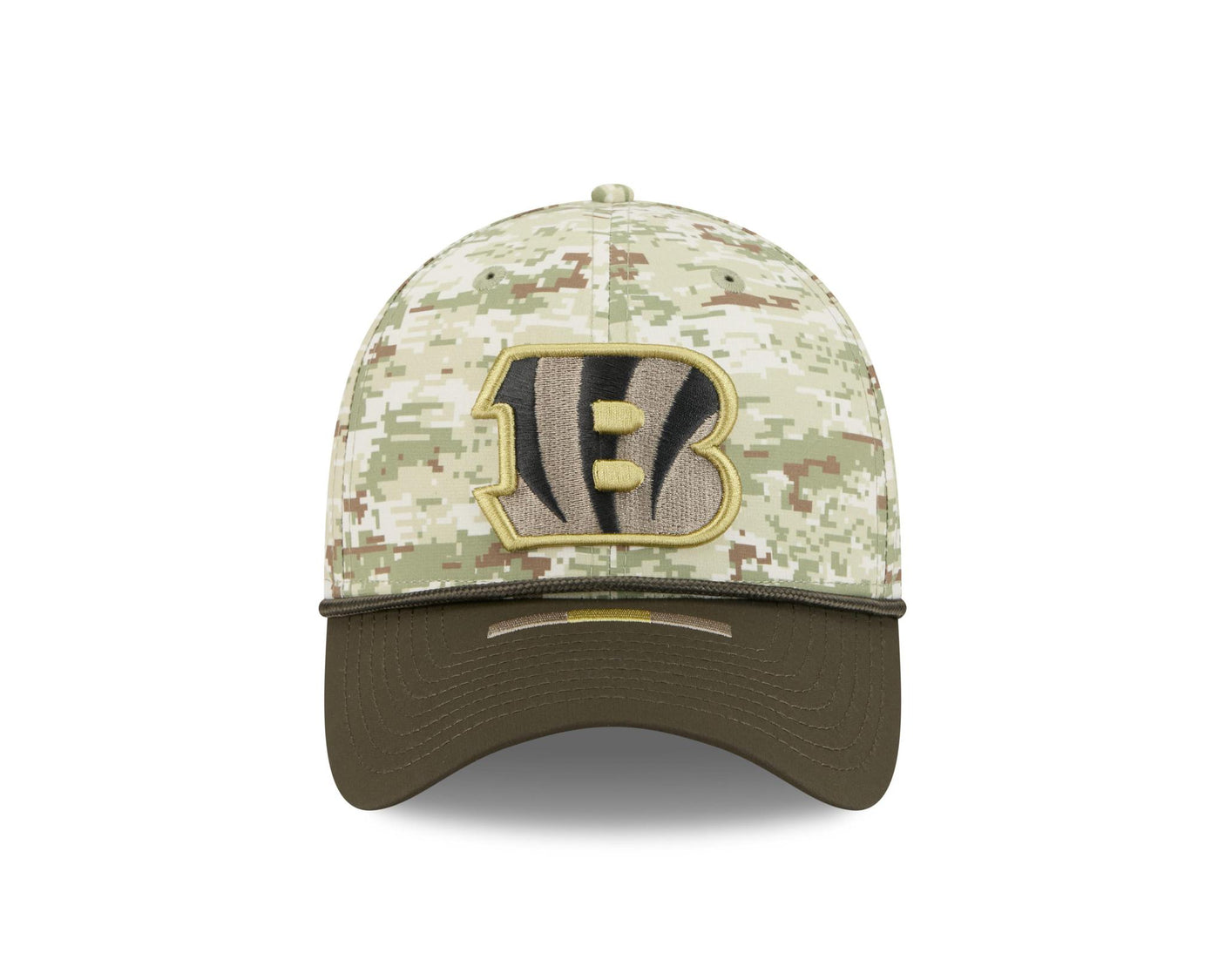 Bengals 2025 New Era Men's 39THIRTY Salute to Service Hat