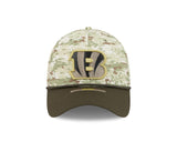 Bengals 2025 New Era Men's 39THIRTY Salute to Service Hat